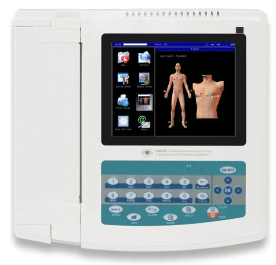 Eletrocardiógrafo ECG 1200G